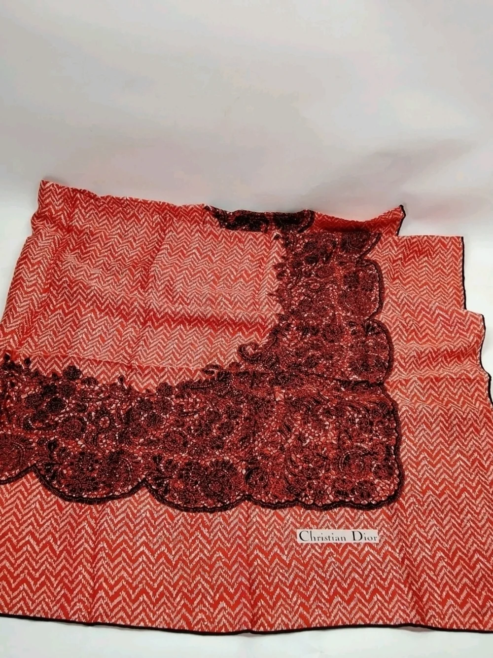 Christian Dior Scarf 100% Silk Beautiful